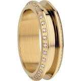 Damenring - BERING 526-27-X3 - Edelstahl Gelb vergoldet, Zirkonia