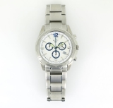 Herrenuhr - REGENT Chrono-Quarz, Edelstahl