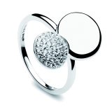 Damenring - NANA KAY ST1383-60 - 925/- Silber rhodiniert, Zirkonia