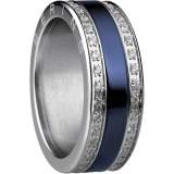 Damenring - BERING 523-17-X3_554-70-X1 - Edelstahl, Zirkonia