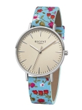 Damenuhr - REGENT BA-427 - Quarz, IP Silber