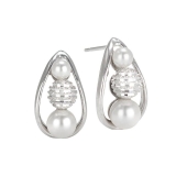 Ohrstecker - BOCCADAMO OR643 - 925/- Silber rhodiniert