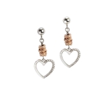 Ohrstecker - BOCCADAMO XOR284 - Bronze Rosé vergoldet