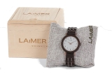 Damenuhr - LAIMER 0090 - Quarz, Holz-Stahl