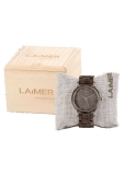 Herrenuhr - LAIMER 0110 - Quarz, Holz-Stahl