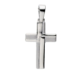 Anhänger - Gerry Eder 27.9104S - 925/- Silber, ohne Stein, Kreuz