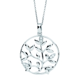 Kette mit Anhänger - NANA KAY ST1159 - 925/- Silber rhodiniert, Zirkonia