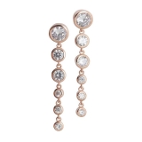 Ohrstecker - BOCCADAMO OR659RS - 925/- Silber Rosé vergoldet