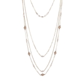 Collier - BOCCADAMO XGR297RS - Bronze Rosé vergoldet, Zirkonia