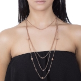 Collier - BOCCADAMO XGR297RS - Bronze Rosé vergoldet, Zirkonia