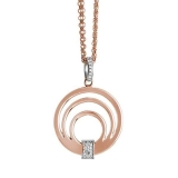 Kette mit Anhänger - BOCCADAMO XGR320RS - Bronze Gelb vergoldet