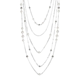 Collier - BOCCADAMO XGR305 - Bronze rhodiniert, Swarovski Perlen