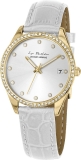 Damenuhr - Jacques Lemans LP-133D - Quarz, Stahl IP Gold