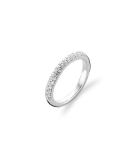 Damenring - Ti Sento 1414ZI/54 - 925/- Silber rhodiniert, Zirkonia