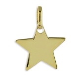 Anhänger - Kesef 2263 - 333/- Gelbgold, ohne Stein, Stern