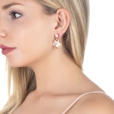 Ohrstecker - BOCCADAMO OR681GRS - 925/- Silber Rosé vergoldet