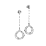 Ohrstecker - BOCCADAMO OR708 - 925/- Silber rhodiniert