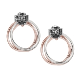 Creolen - BOCCADAMO OR711RS - 925/- Silber Rosé vergoldet