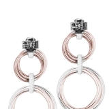 Ohrstecker - BOCCADAMO OR712RS - 925/- Silber Rosé vergoldet