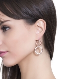 Ohrstecker - BOCCADAMO OR712RS - 925/- Silber Rosé vergoldet