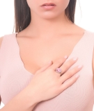 Damenring - BOCCADAMO XAN143B - Bronze rhodiniert, mehrfarbig