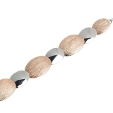 Armband - BOCCADAMO XBR600RS - Bronze vergoldet Bicolor, ohne Stein