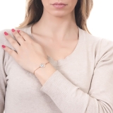 Armband - BOCCADAMO XBR809RS - Bronze Rosé vergoldet, Kristall