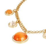 Armband - BOCCADAMO XBR812D - Bronze Gelb vergoldet, Kristall