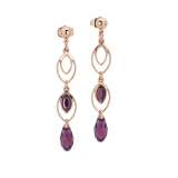 Ohrstecker - BOCCADAMO XOR438RS - Bronze Rosé vergoldet