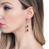 Ohrstecker - BOCCADAMO XOR438RS - Bronze Rosé vergoldet