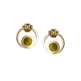 Ohrstecker - BOCCADAMO XOR470D - Bronze Gelb vergoldet