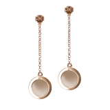 Ohrstecker - BOCCADAMO XOR476RS - Bronze Rosé vergoldet