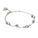 Armkette/Anker - BOCCADAMO ISBR02 - Bronze rhodiniert, Swarovski