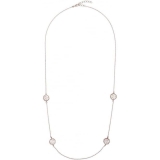 Collier - Bronzallure WSBZ00922PM - Bronze Rosé vergoldet, Perlmutt