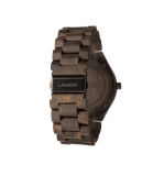 Herrenuhr - LAIMER 0018 - Quarz, Holz-Stahl