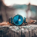 Herrenuhr - LAIMER 0154 - Quarz, Holz-Stahl