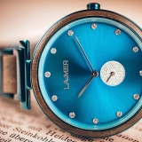 Herrenuhr - LAIMER 0154 - Quarz, Holz-Stahl