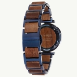 Herrenuhr - LAIMER 0154 - Quarz, Holz-Stahl