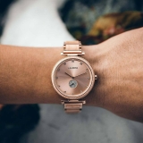 Damenuhr - LAIMER 0155 - Quarz, Holz-Stahl