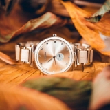 Damenuhr - LAIMER 0155 - Quarz, Holz-Stahl