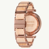Damenuhr - LAIMER 0155 - Quarz, Holz-Stahl