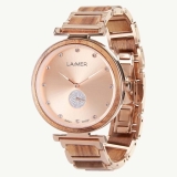 Damenuhr - LAIMER 0153 - Quarz, Holz-Stahl