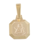 Anhänger - Gerry Eder 22.0098 - 585/- Gelbgold, ohne Stein, Schutzengel