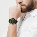 Herrenuhr - Jacques Lemans 1-1799W - Quarz, Stahl IP Black