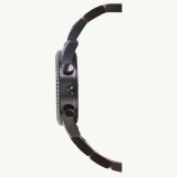 Damenuhr - LAIMER 0135 - Chronograph, Holz-Stahl