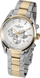 Herrenuhr - Jacques Lemans 42-6.1H - Chronograph, Stahl IP Gold