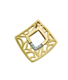 Anhänger - Max Fröhlich 20-234 - 333/- Gelbgold, Zirkonia