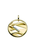 Anhänger - Max Fröhlich 20-244 - 333/- Gelbgold, Zirkonia