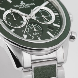 Herrenuhr - Jacques Lemans 1-2115G - Chrono-Solar, Edelstahl