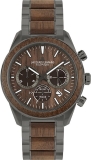 Herrenuhr - Jacques Lemans 1-2115K - Chrono-Solar, Stahl IP Grau